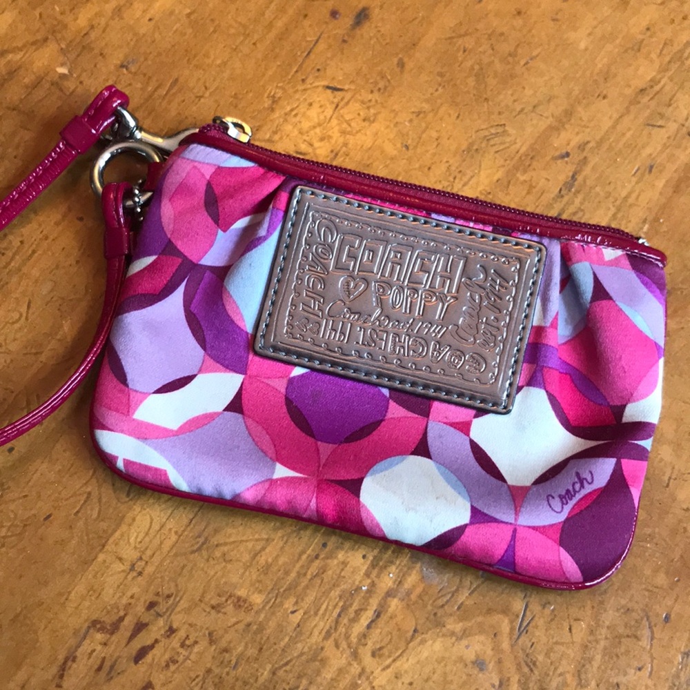 COACH wristlet
